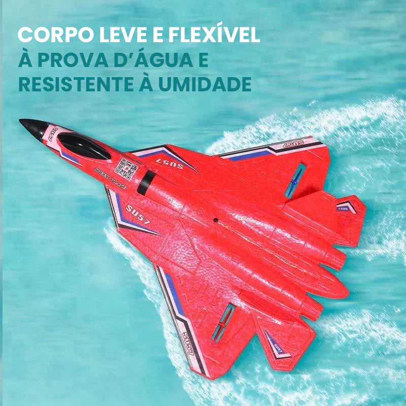 Avião de Controle Remoto RC SU57